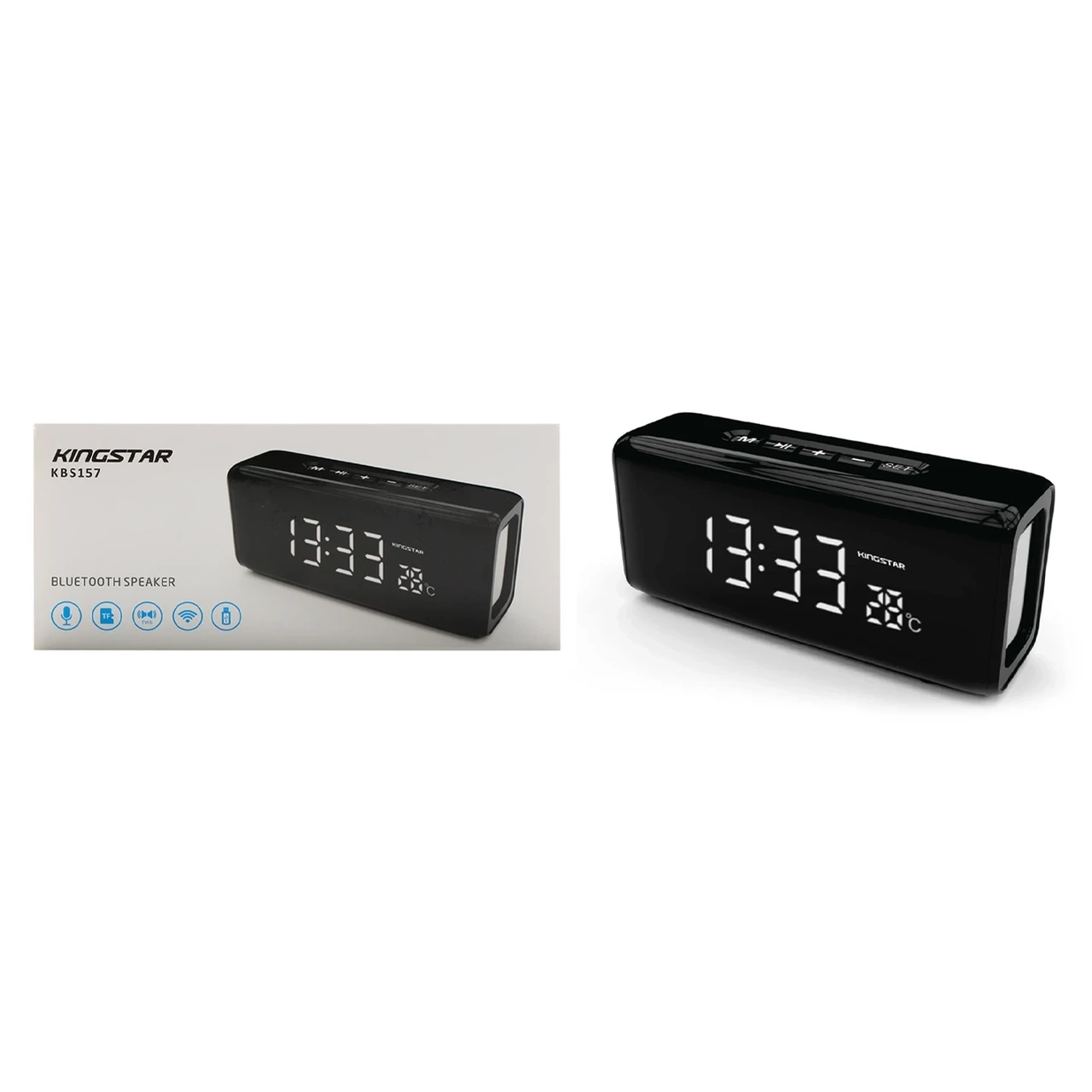 اسپیکر بی سیم KingStar مدل KBS157 - مشکی (گارانتی متین)