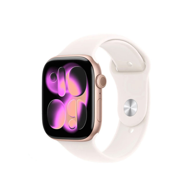 ساعت هوشمند اپل واچ سری 11 مدل Rose Gold Al LB SB - 42MM-اصلی (گارانتی 18 ماهه شرکتی)